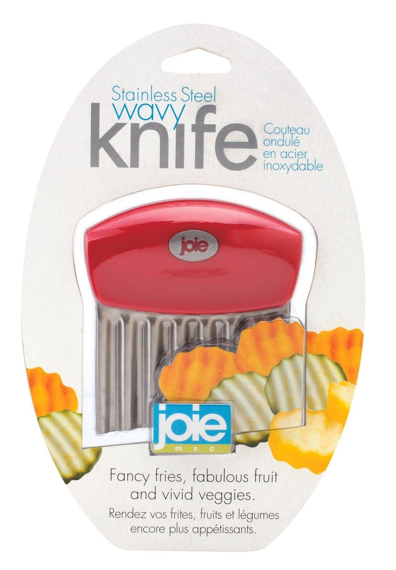 Stainless Steel Wavy Knife for Meal Preparation I9887