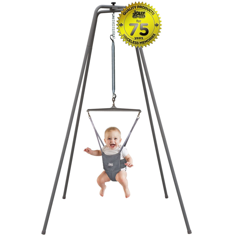 Standing Baby Exerciser with Super Stand, Grey, Ages 3m+ R4913