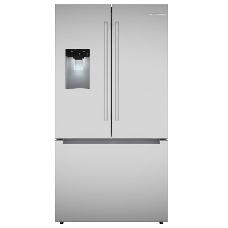33 in. 18 cu ft. Stainless Steel Counter Depth French Door Refrigerator with Frost Free Design K2501