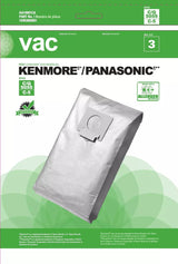 5055 & C5 Replacement Vacuum Cleaner Bags, 3-pk