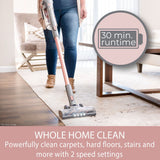 Elite CSV Ultra-Lightweight Cordless Bagless Stick Vacuum, 21.6V