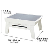 Building Bricks Play N Glow Light-Up Table with 210 Bricks