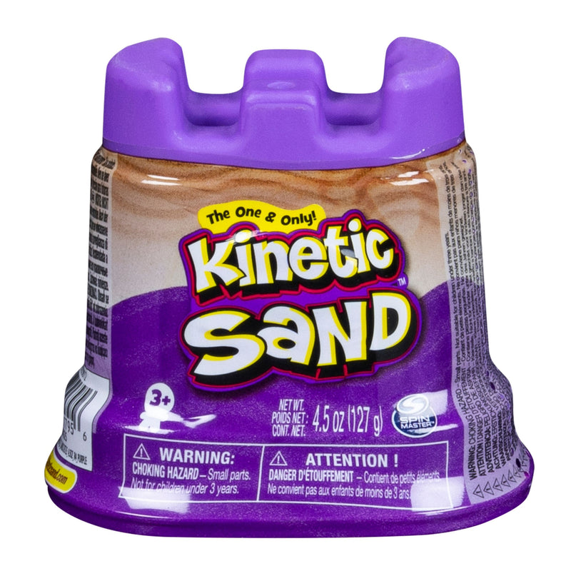 Sand Kids Moldable Play Sand & Castle Container, 4.5-oz, Assorted Colours, Ages 3+ G1047