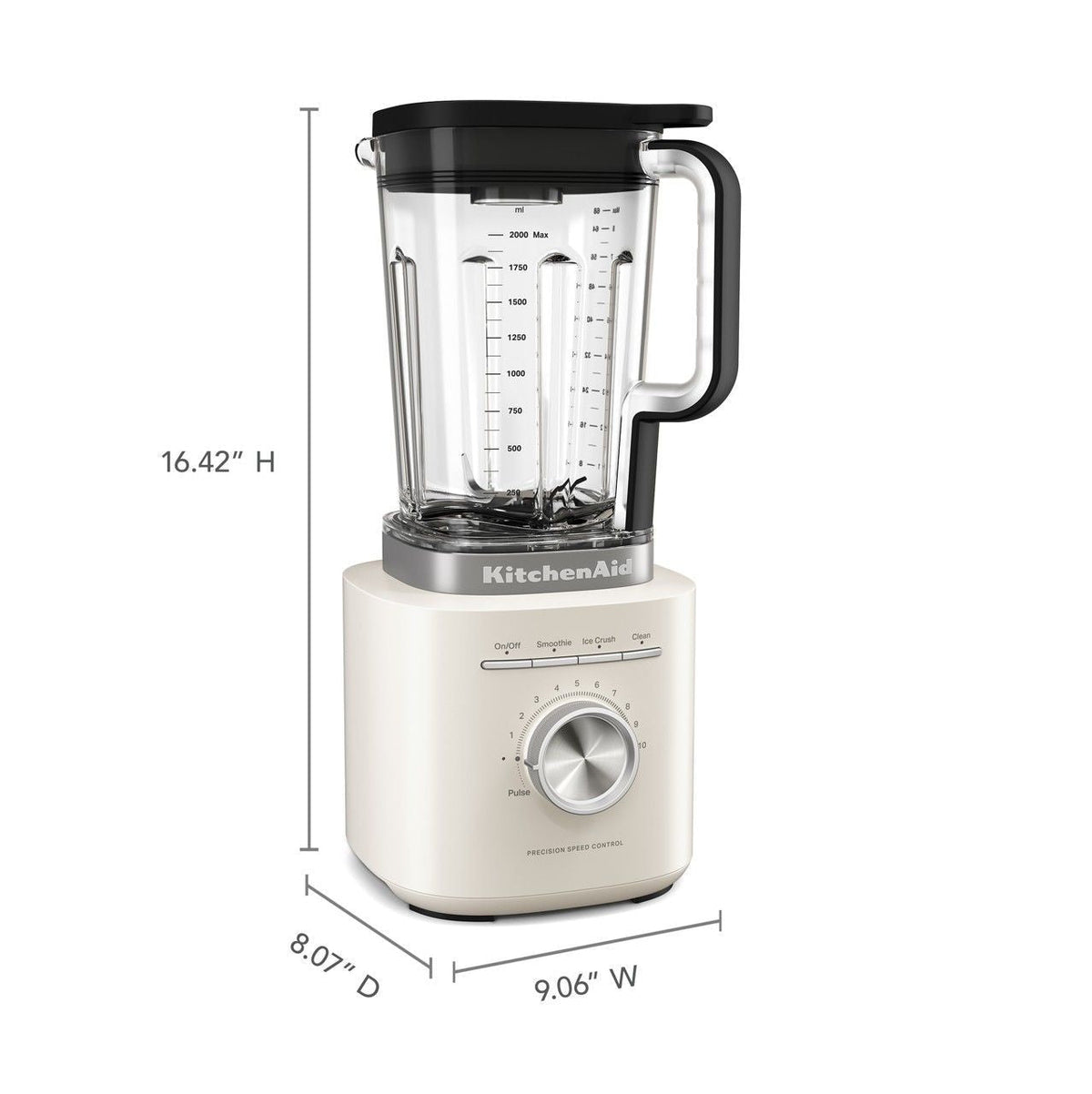 10-Speed Porcelain Pure Power Blender with Control Knob