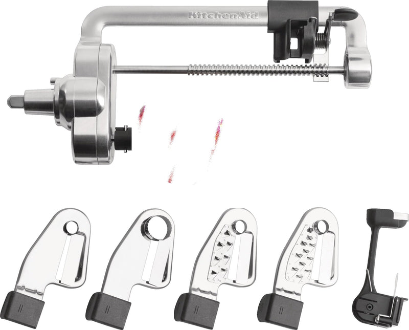 7 Blade Spiralizer Plus Stand Mixer Attachment with Peel, Core & Slice N4336