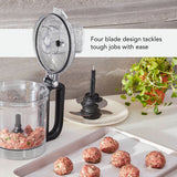 Food Processor Plus Black Matte, 9 Cups