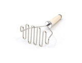 Gourmet Stainless Steel Masher, Black