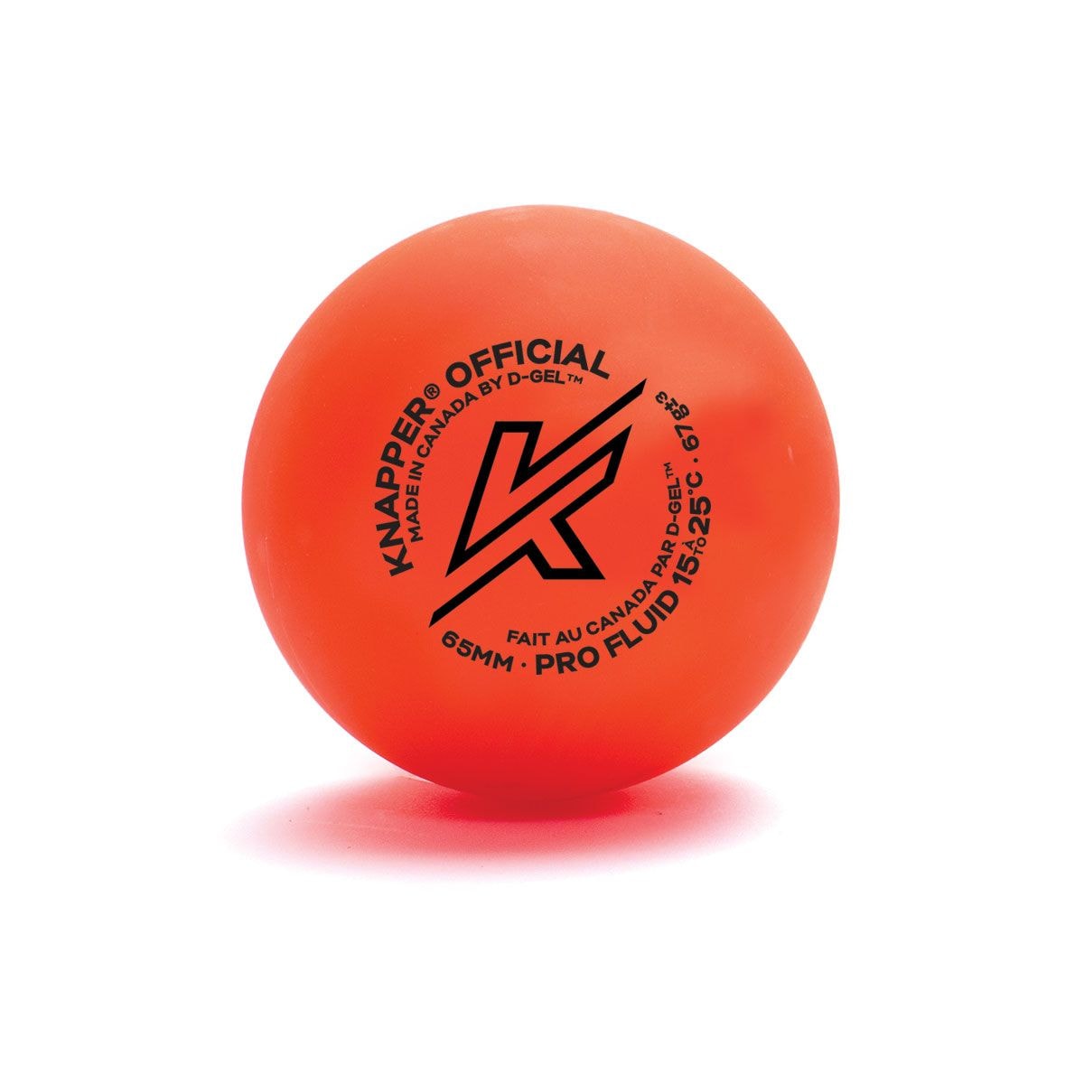 AK Pro Fluid Dek Hockey Ball, 67g, Assorted Colours