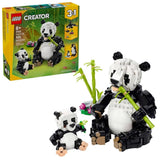 Creator Wild Animals: Panda Family - 31165, 626-pcs, Ages 8+