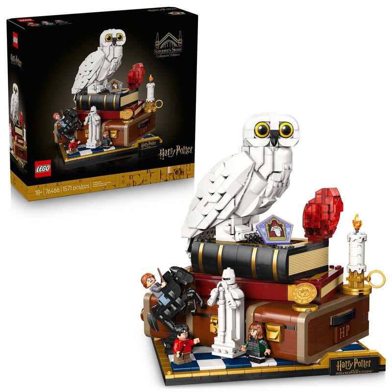 Sorcerer's Stone – Collectors' Edition Toy Building Set - 76466, 1571-pcs, Ages 18+ N433