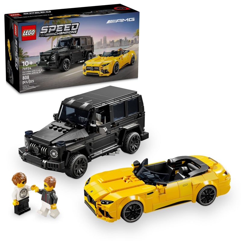 Speed Champions -AMG G 63 & -AMG SL 63 - 76924, 806-pcs, Ages 10+ O530