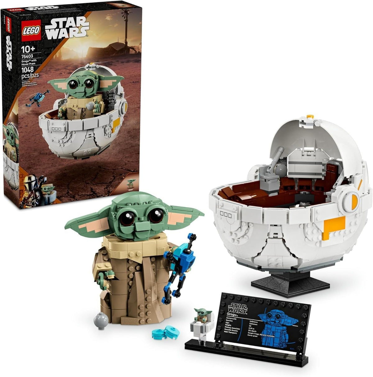 with Hover Pram - 75403, 1048-pcs, Ages 10+