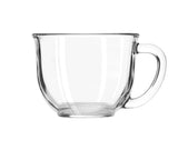 Clear Glass Oversize Latte Mug, 17-oz