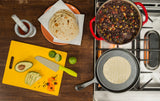 Lodge Seasoned Cast-Iron Griddle with Raised Edges, 10.5-in