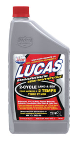 2-Stroke Semi-Synthetic Land & Sea Oil, 946-mL