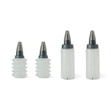 Icing Bottle Set with 4 Different Tips, 4-pc
