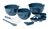 Mix & Measure Blue Kitchen Tools Set, 15-pc