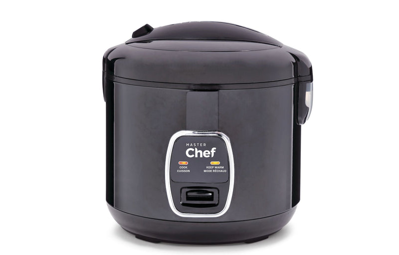 One-Touch Non-Stick Rice Cooker & Steamer, Black, 20 Cups E7538