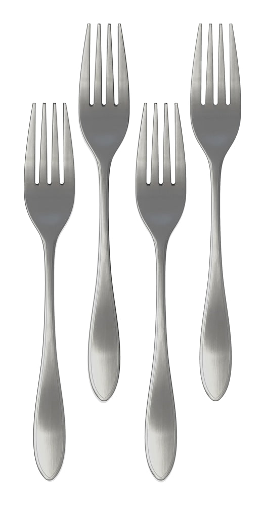 Stainless Steel Dinner Fork Set, 4-pc