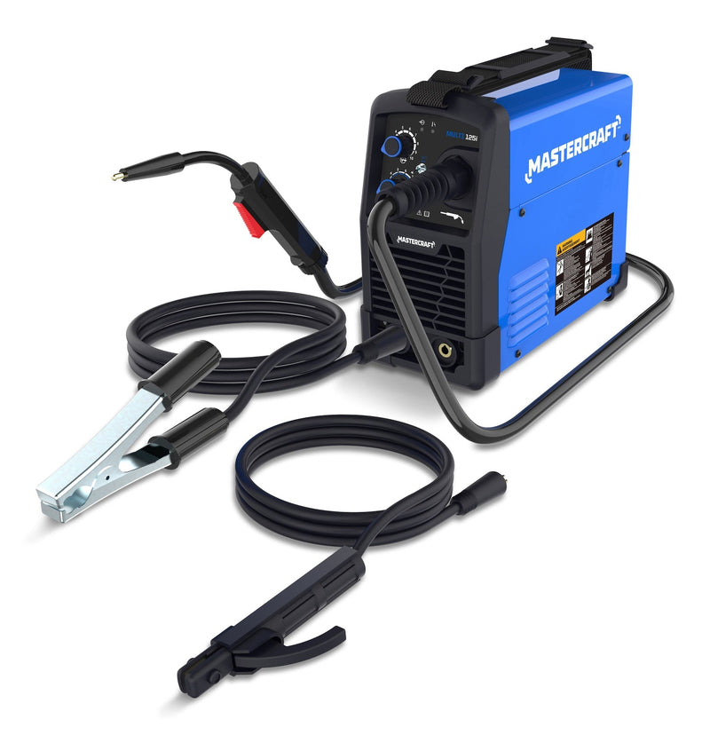 125A Flux Core/Stick/TIG Welder for 2-lb Wire Spool H4111