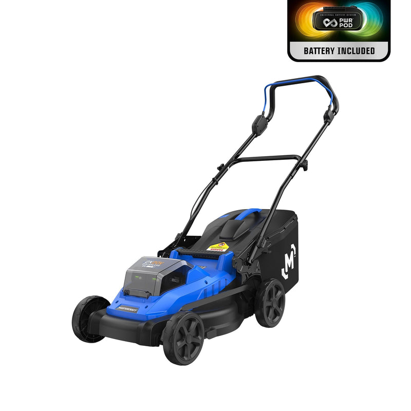 2 x 20V Cordless 18-in Brushless Push Lawn Mower Kit with 2 5 Ah Batteries and Charger A8373