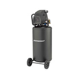 26-Gallon Oil-Free Portable Vertical Air Compressor, Matte Black, 135 PSI, 1.8HP