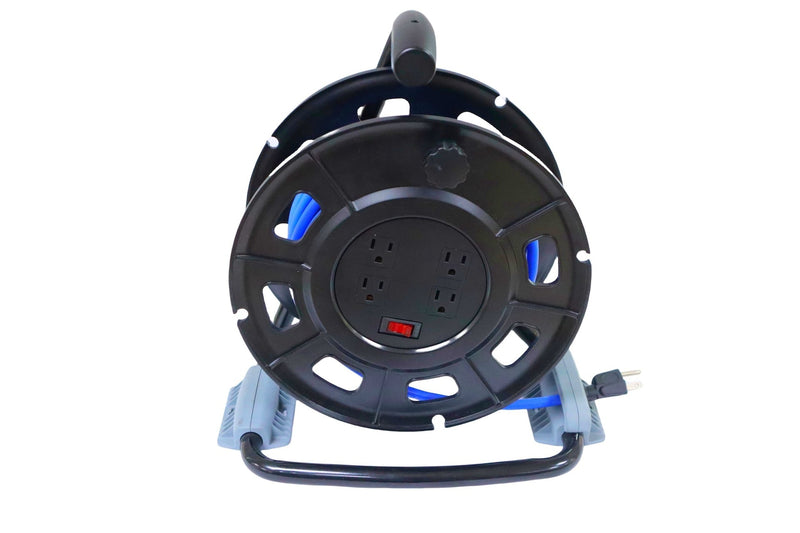 50-ft 14-Gauge Black Cord Reel with Stand W7109