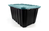 Heavy-Duty Storage Tote, 102-L, Teal