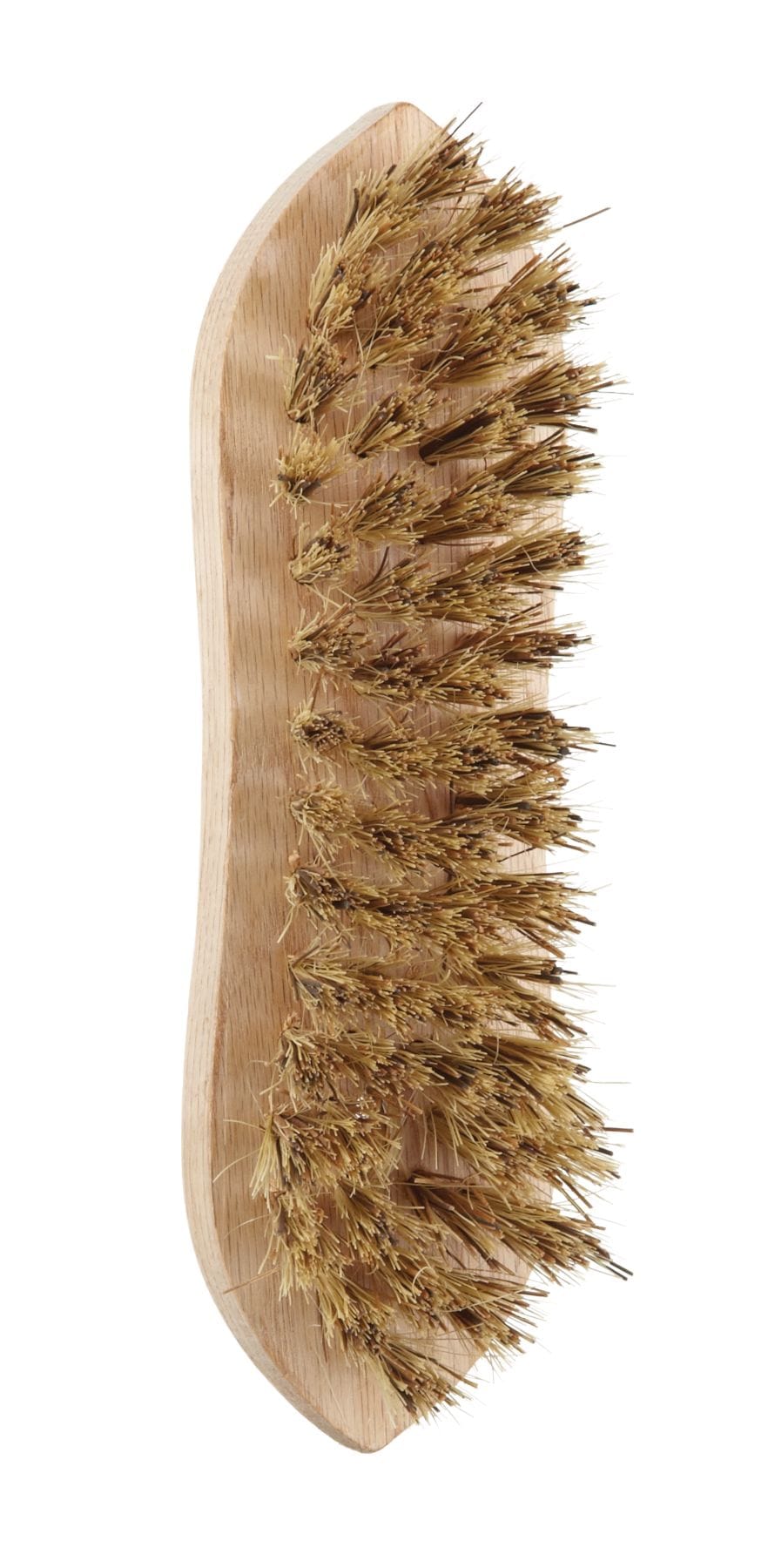 Heavy-Duty Wood Scrub Brush with Tampico Fibre Bristles, 9-in