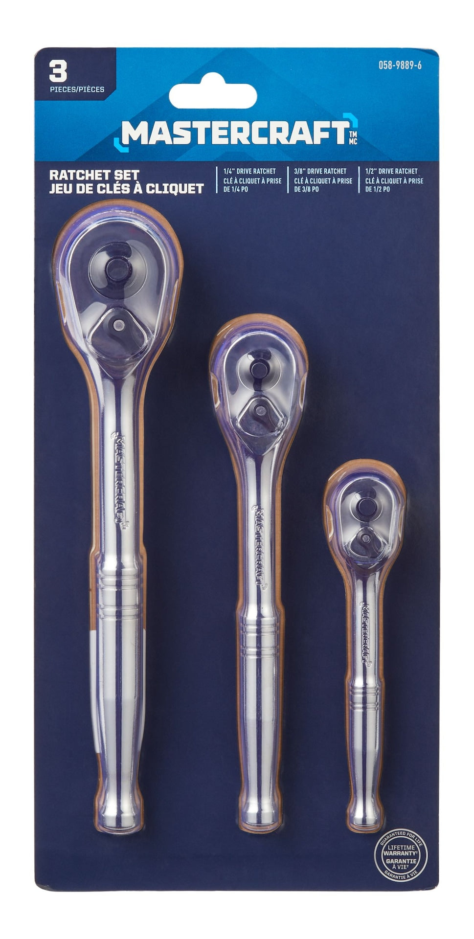 Ratchet Set, 3-pc