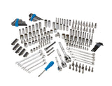 Socket Set, 233-pc, SAE / Metric, Nickel-Chrome Plating