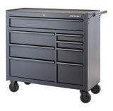Tool Storage Cabinet, 8 Drawer, 41-in, Black