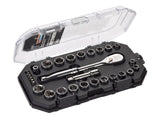MAXIMUM 29 Piece 3/8" Drive Metric Socket Set