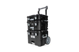 MAXIMUM Brix Modular Portable Toolbox/Tool Storage System with Wheels, IP65, 23-in x 19-in x 33-in, 3-pc