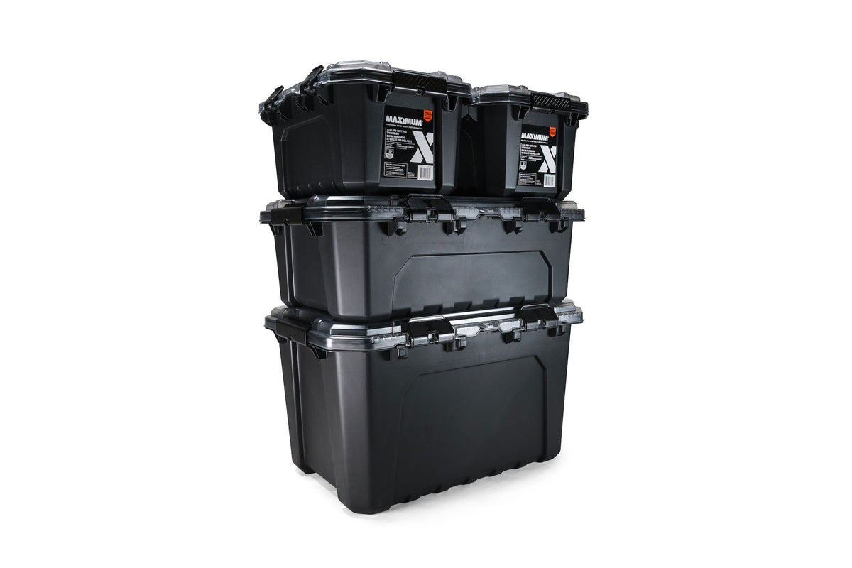 MAXIMUM Pro Duty Storage Box with Secure Closure, 18.9-L