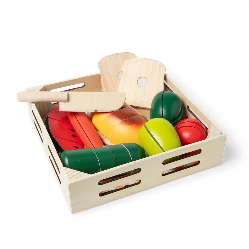 Wooden Cutting Food Playset, Ages 3+ I3351
