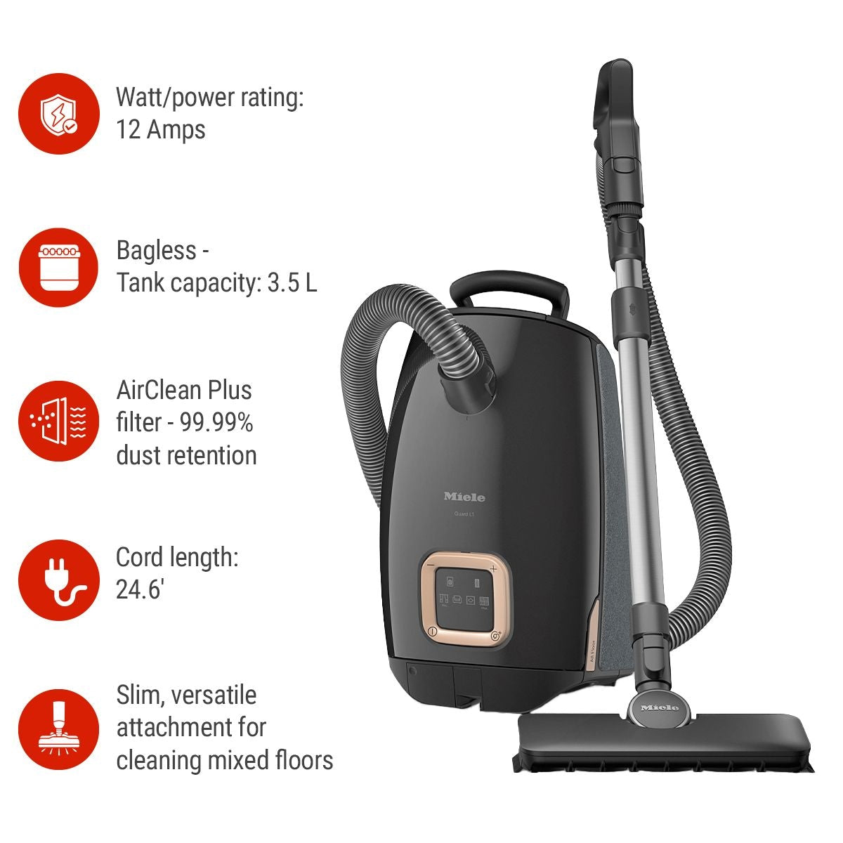 Miele Guard L1 All Floor Canister Vacuum
