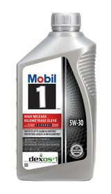 High Mileage 5W30 Synthetic Engine/Motor Oil, 1-L