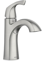 Lindor Single Handle Bathroom Faucet, Spot-resistant Brushed Nickel