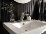 Zarina Single Handle Bathroom Faucet, Spot-resistant Brushed Nickel