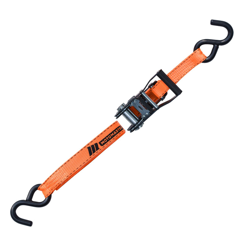 3,000-lb Heavy Duty Ratchet Tie Down Strap, Non-Padded, 1-in x 14-ft X7198