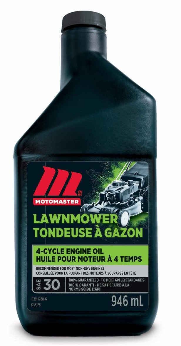 4-Stroke Lawnmower Engine Oil SAE 30, 946-mL