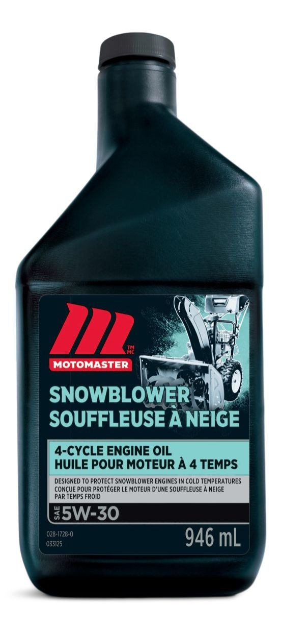4-Stroke Snowblower/Snowthrower Oil 5W30, 946-mL S8608