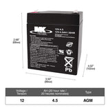 Group Size 47 (H5/L2) Battery, 600 CCA