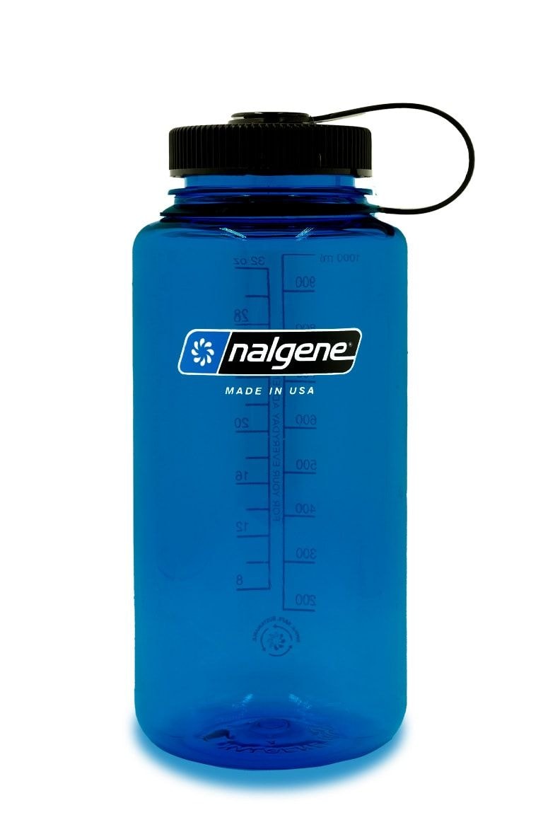Sustain Wide Mouth Water Bottle, Slate Blue, 32-oz F3207