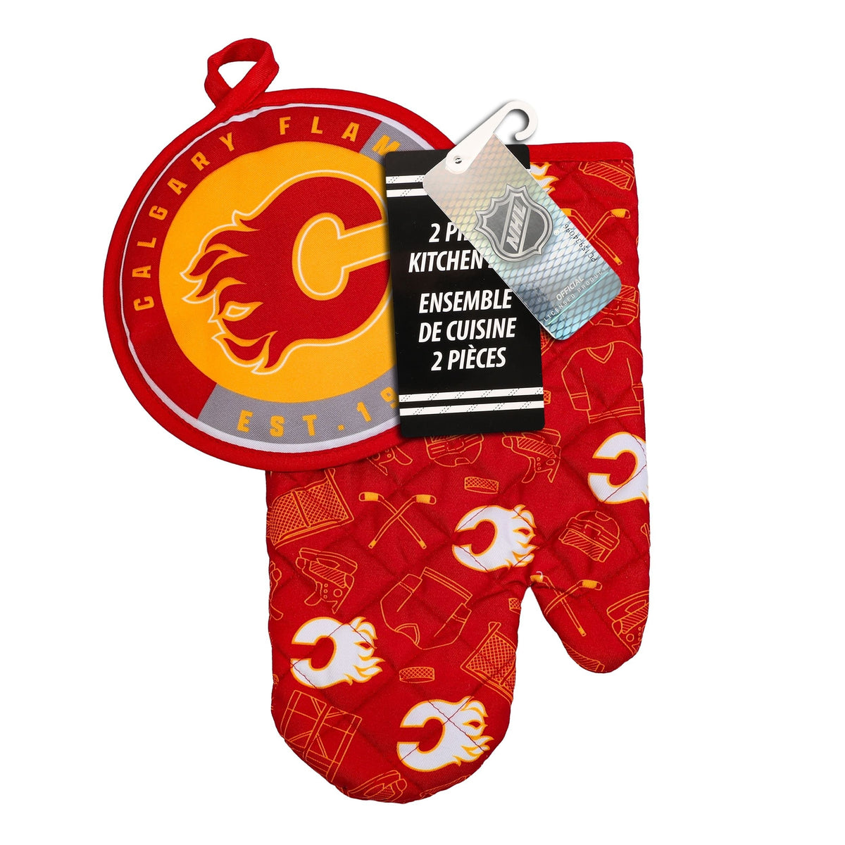 Kitchen Oven Mitt Pot Holder Set, 2-pc