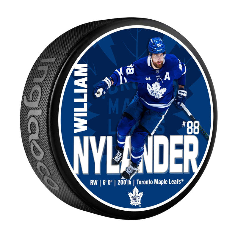 William Nylander Hockey Puck, 6-oz W3777