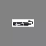 Essential Sport Ball Pump with Inflation Needle, Black/White