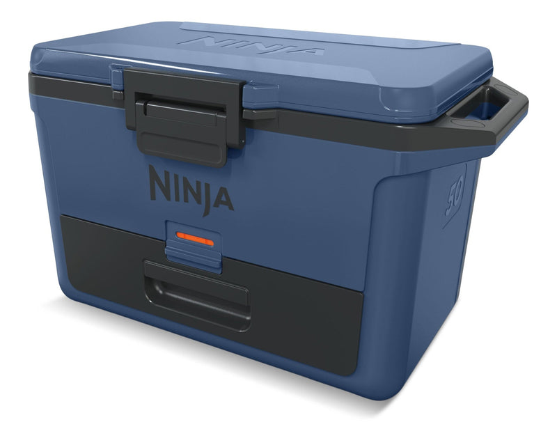50-Quart Portable Hard Cooler with Drawer, Blue, 47-L P6596