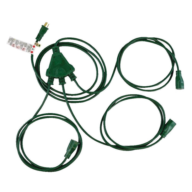 28-ft Outdoor 3-Split Extension Cord E8553